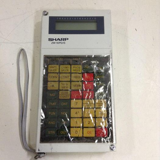 Used SHARP Hand Held Programmer ZW-10PG1S #81098