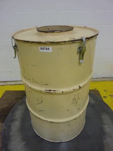 Used METAL FABRICATOR Top of Dust Collector w/ Barrel DUST744 #64744