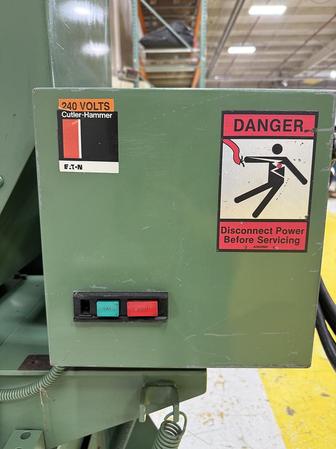 Used DNL / NOT CLEANED NELMOR GRINDER GRANULATOR G1012P1