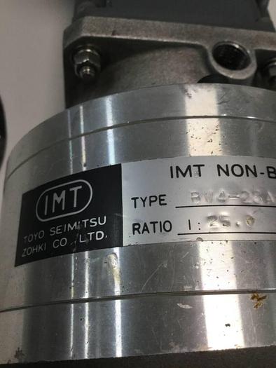 Used MITSUBISHI Servo Motor w/ Gear Motor HA-FH33B Used