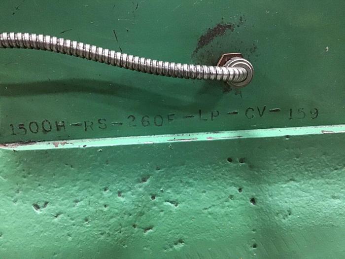 Used VAN DORN 260 Oz Injection Unit 1500H-RS-260 / IU USED