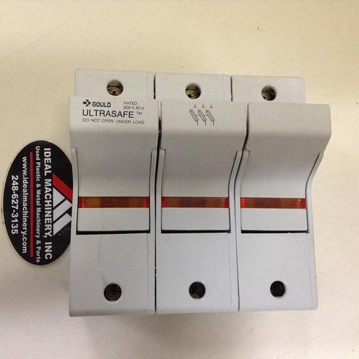 Used GOULD Ultra Safe Fuse Holder US6J3I #73098