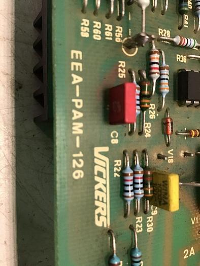 Used VICKERS Circuit Board EEA-PAM-126-C-30 #134176
