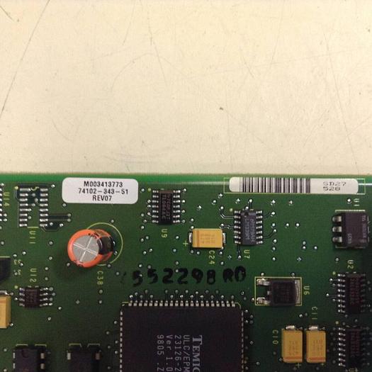 Used ALLEN BRADLEY Circuit Board 74102-343-51 #78434