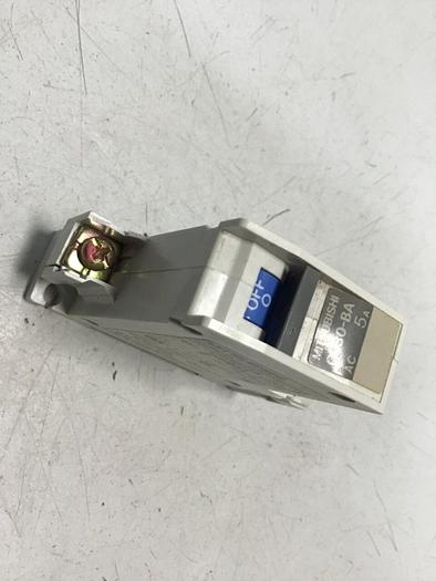 Used MITSUBISHI 5 Amp Circuit Protector CP30-BA-1P-5A #119602