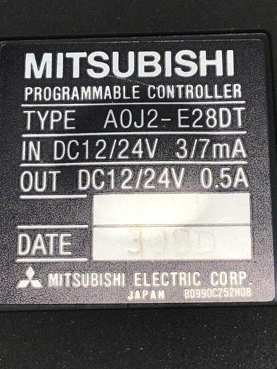 Used MITSUBISHI Programmable Controller A0J2-E28DT #137181