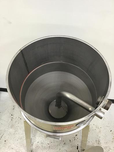 Used PPE Hopper w/ Lid 25X18 HOP Used #143995