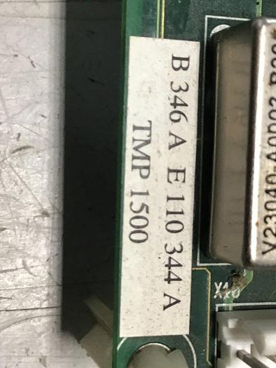 Used TUCKER Circuit Board B 346 A E 110 344 #138122