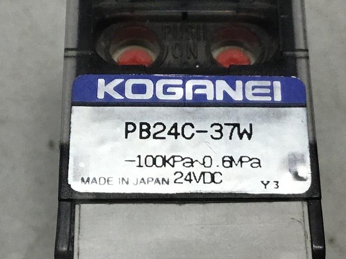 Used KOGANEI Solenoid Valve PB24C-37W #122231