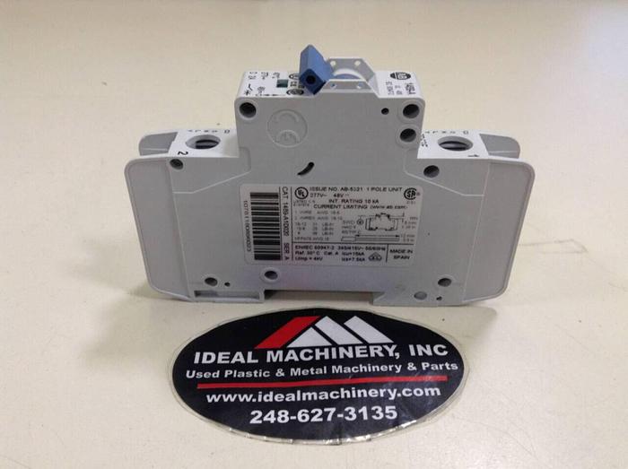 Used ALLEN BRADLEY 2 Amp Circuit Breaker 1489-A1D020 SER A #75182