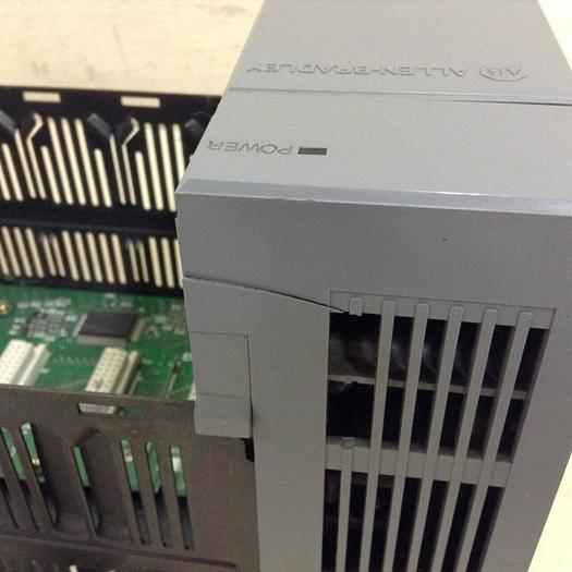 Used ALLEN BRADLEY Power Supply & Slot Rack 1746-P1 SER A / 1746-A7 SER A #74051