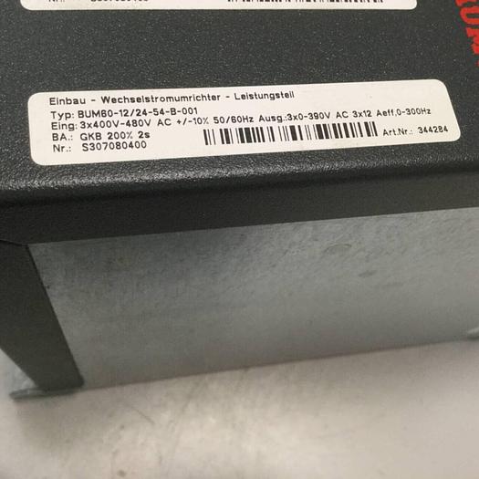 Used BAUMULLER Power Conversion Equipment BUM60-12/24-54-B-001 Used