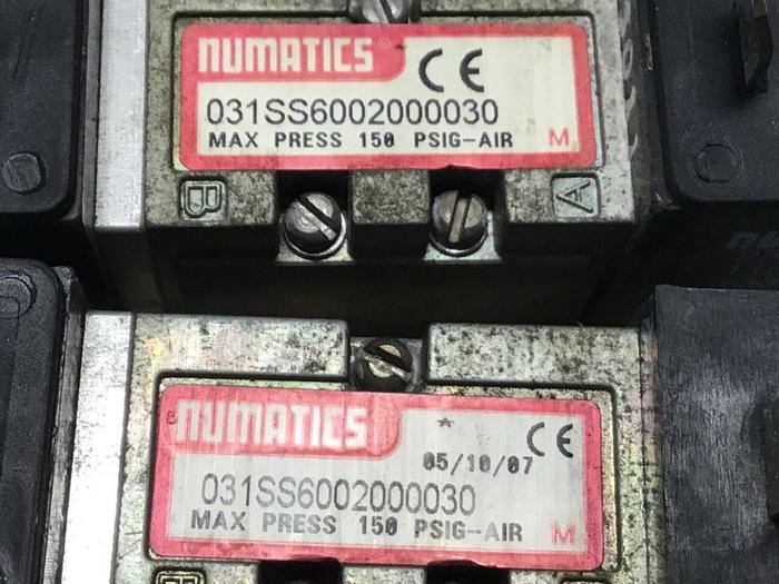 Used NUMATICS Solenoid Valves Manifold Flexiblock 0315A4002 Used