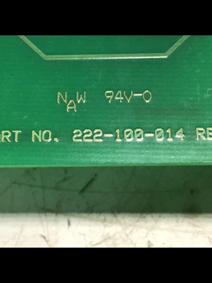 Used BRANSON Circuit Board 144-100-146 Used