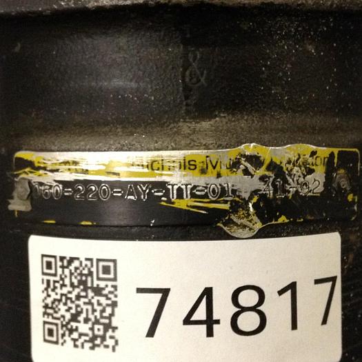 Used PARKER Die Height Adjustment Hydraulic Motor 060-220-AYTT-01 #74817