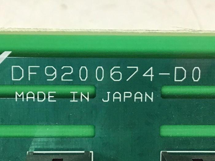 Used YASKAWA Circuit Board DF9200674-D0 #131187