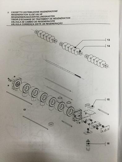 Used MORETTO Regeneration Slide Valve 240232 Used
