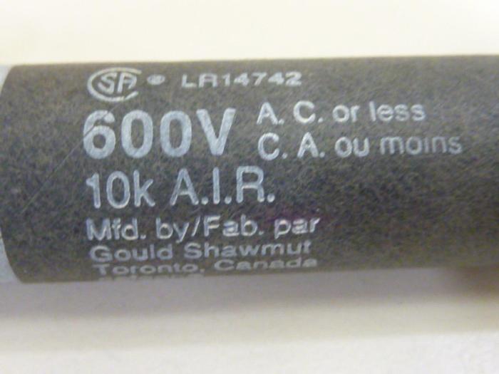 Used GOULD / SHAWMUT 30 Amp Fuse CRS30 #47415