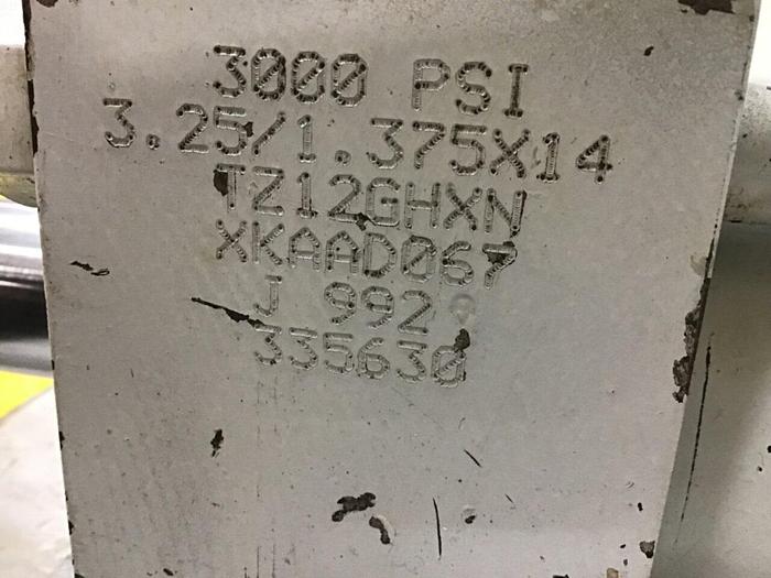 Used VICKERS Injection Sled Cylinder 3.25/1.375X14 USED #136069