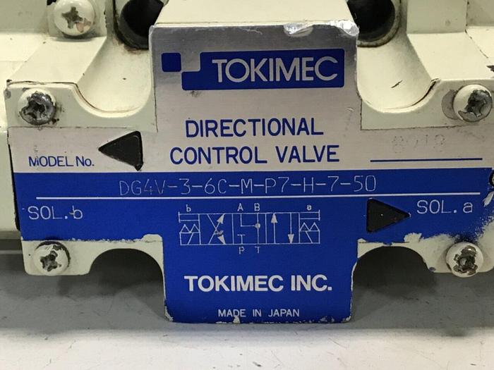 Used VICKERS Tokimec Directional Control Valve DG4V-3-6C-M-P7-H-7-50 #132974