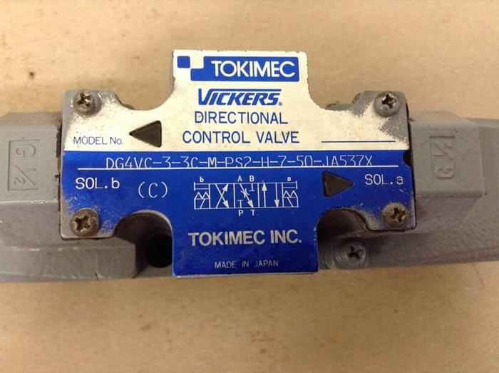 Used VICKERS Directional Control Valve DG4VC33CMPS2H750JA537X #71240