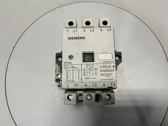 Used SIEMENS 3TF4822-OAK6