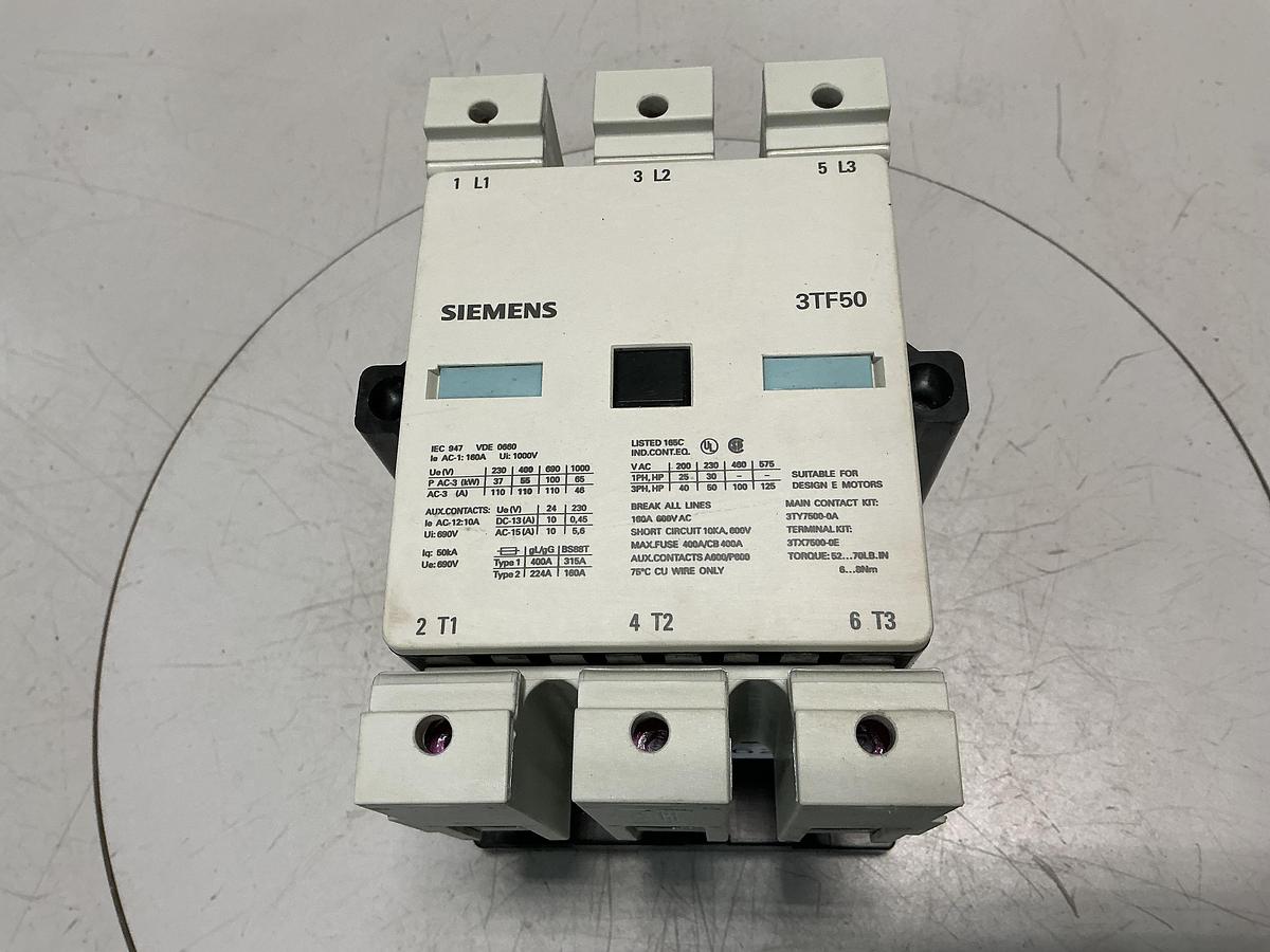 Used SIEMENS 3TF5022-OAK6-ZB01