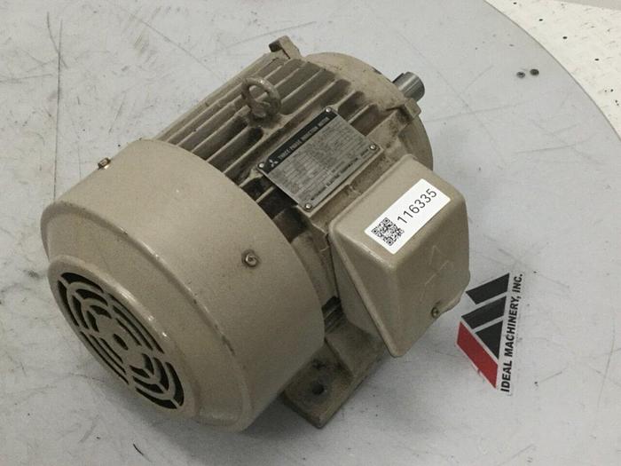 Used MITSUBISHI 3 HP Motor SF-E #116335