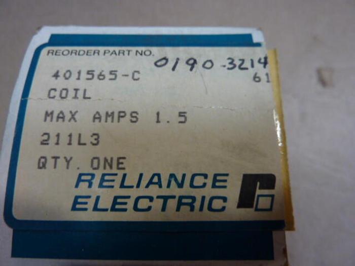 RELIANCE ELECTRIC Coil 401565-C #30022