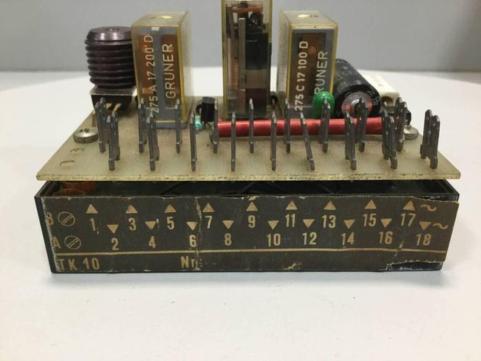 Used BACHMANN ELECTRONIC Circuit Board TK 10 #100586