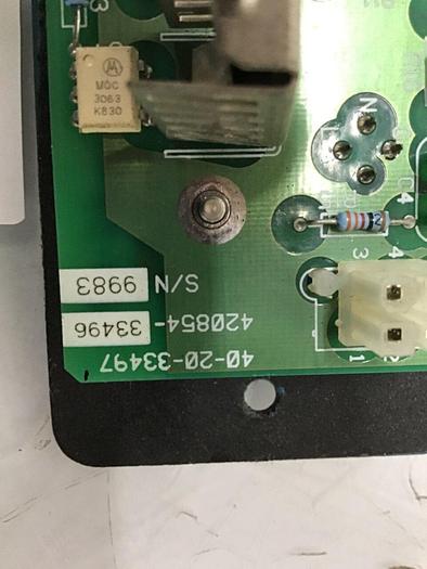 Used NOVATEC Circuit Board 420854-33496 #118641