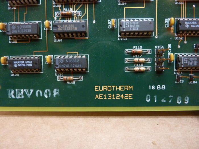 Used EUROTHERM CONTROLS Circuit Board AE131242E #27329