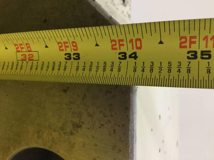 Used VAN DORN Front Stationary Platen 313372 Used