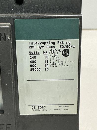Used GENERAL ELECTRIC TED136100