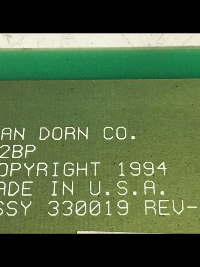 Used VAN DORN Circuit Board 330019 PC330-019 330-019 Used