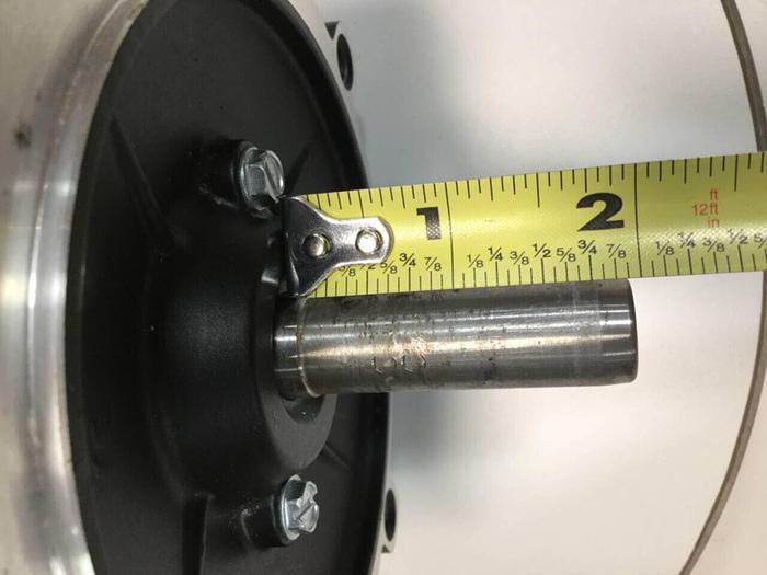 Used MARATHON ELECTRIC .5 HP Induction Motor LVJ 56H17T2017A #98137