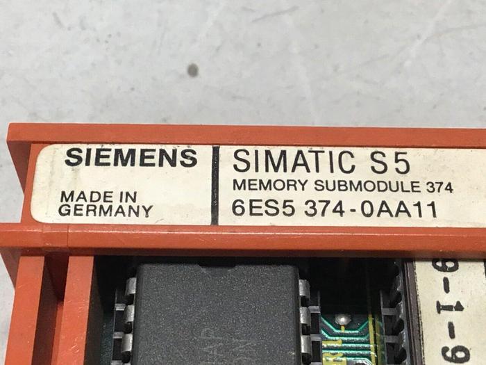 Used SIEMENS Memory Submodule 6ES5 374-0AA11 Used