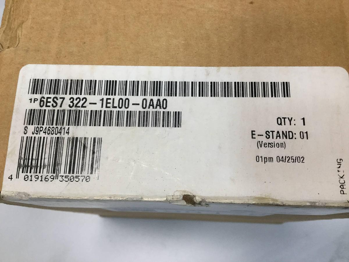 SIEMENS Digital Output Module 6ES7 322-1EL00-0AA0 #98479