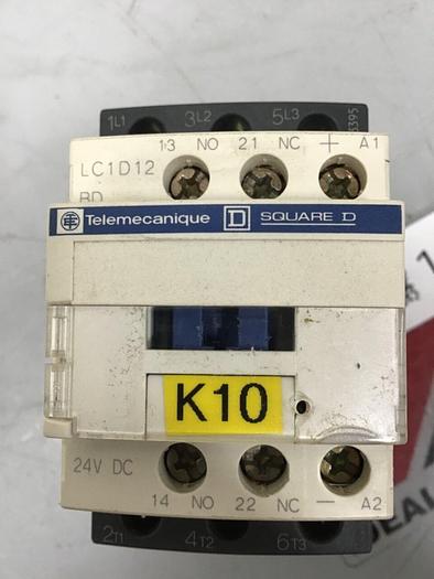 Used TELEMECANIQUE Contactor LC1D25BD #86252