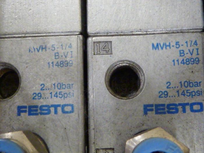 Used FESTO Control Block / Valve Terminal IFB8-02 #52872