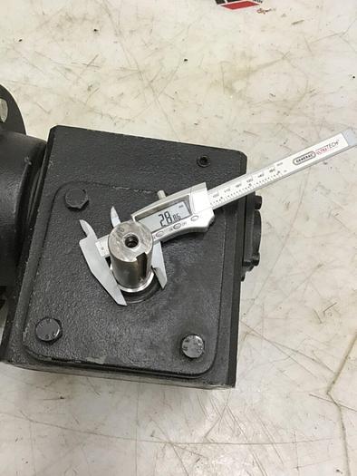 Used MARATHON ELECTRIC 3 HP Motor W/Gear Box KVA 182THFR7729AP L #133432