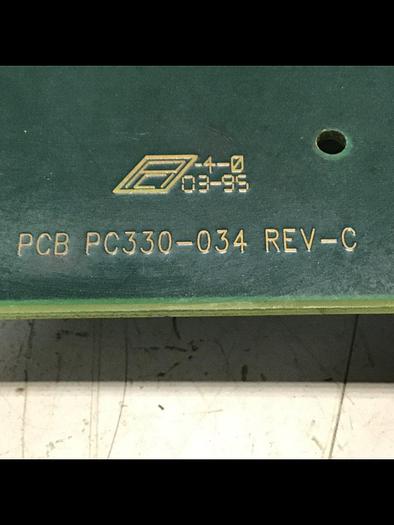 Used VAN DORN Operator Circuit Board PC330-034 Used