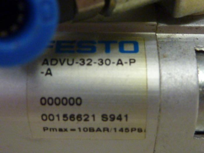 Used FESTO Compact Cylinder ADVU-32-30-A-P-A #57506