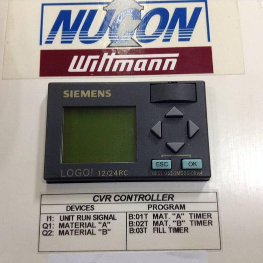 Used NUCON CVR Loader Controller CVR CONTROLLER #85071