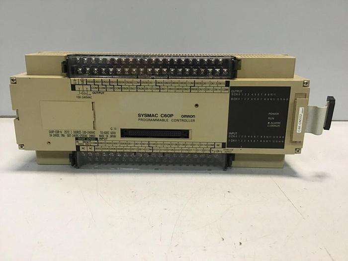 Used OMRON SYSMAC Control C60P-CDR-A USED