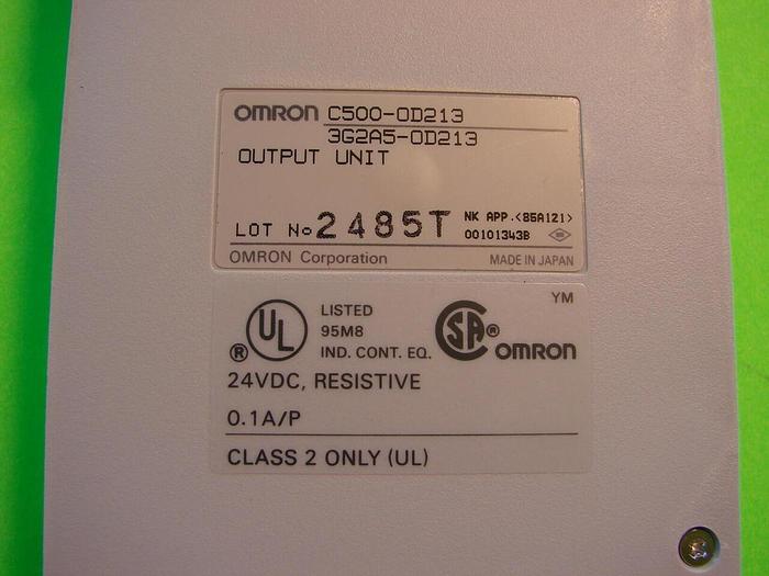 Used OMRON Output Module C500-OD213 #10999