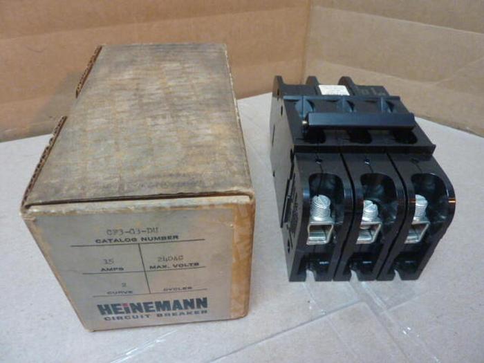 HEINEMANN 15 Amp Circuit Breaker CF3-G3-DU #31214