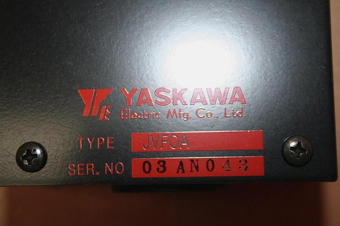 YASKAWA Analog Operator JUSPEED-F JVF0A New