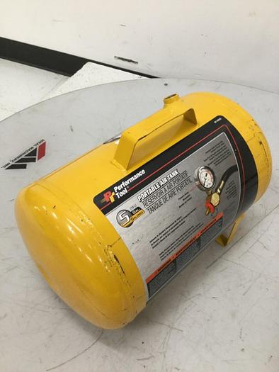 Used PERFORMANCE TOOL Portable Air Tank 5 Gallon W10005 #109605