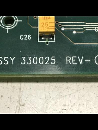 Used VAN DORN Analog Circuit Board 330025 PC330-025 Used